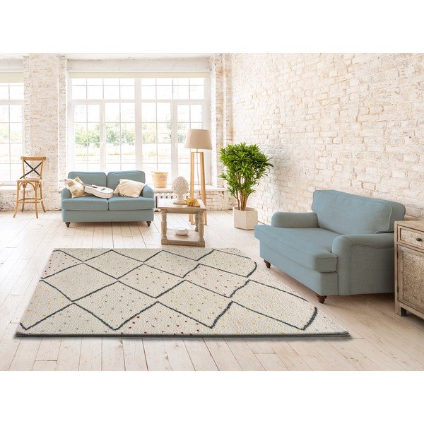 Smėlio spalvos kilimas Universal Atlas Line, 80 x 150 cm-image-2