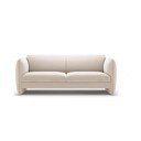 Kreminės spalvos sofa iš velveto 204 cm Georgia – Micadoni 