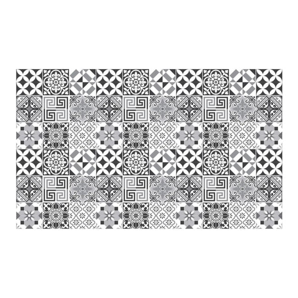60 sieninių lipdukų rinkinys Ambiance Elegant Tiles Shade of Gray, 10 x 10 cm-image-1