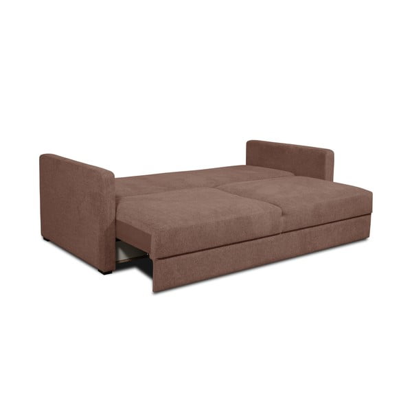 Rudos spalvos sofa lova 218 cm Resmo - Scandic-image-2