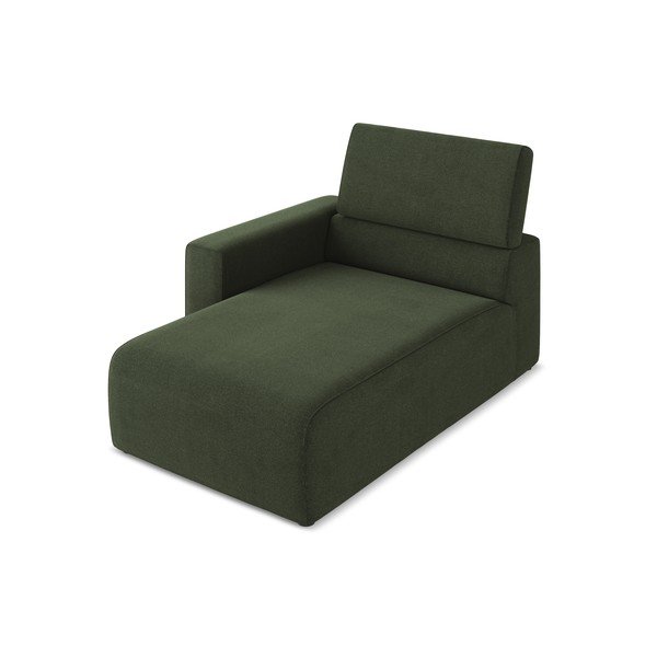 Žalios spalvos modulinė sofos dalis (su kairiuoju kampu) Kalea – Makamii-image-2