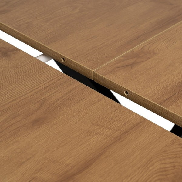 Apvalios formos prailginamas valgomojo stalas su papildomu stalviršiu ø 120 cm Rocía – Ixia-image-1