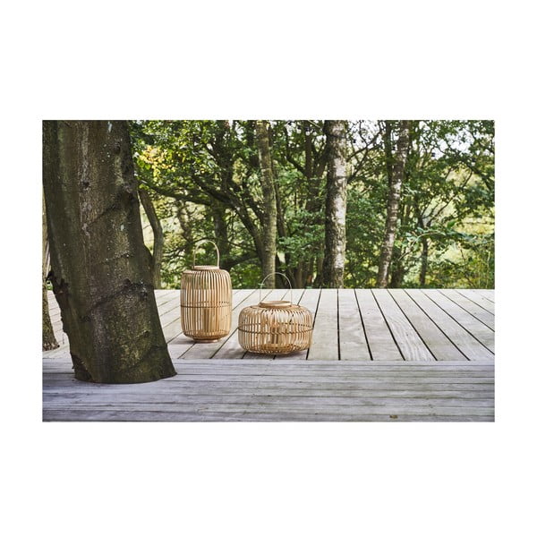 Žibintas iš bambuko (aukštis 40 cm) Alia – Villa Collection-image-2