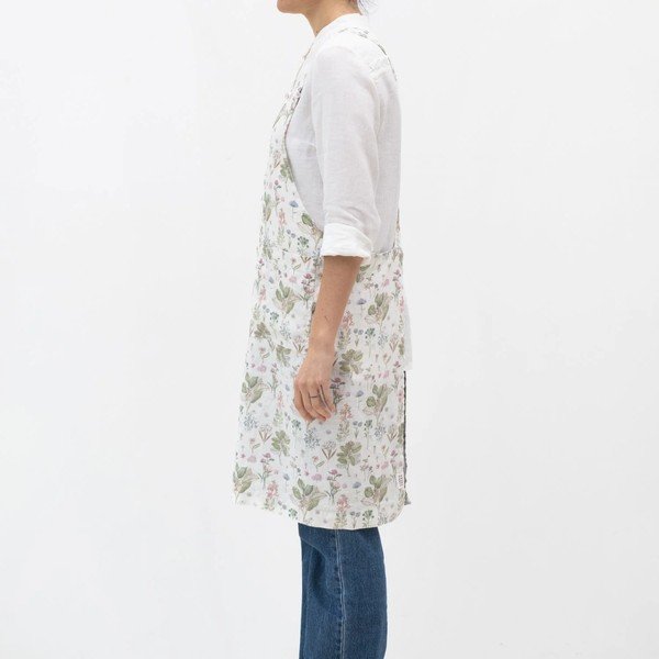 Prijuostė iš lino White Botany – Linen Tales-image-2