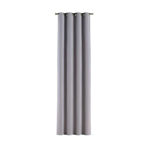 Pilka užuolaida 260x130 cm Posh Velvet - Yellow Tipi-image-2