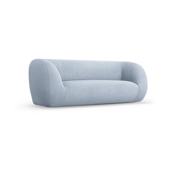 Sofa iš boucle šviesiai mėlynos spalvos 210 cm Essen – Cosmopolitan Design-image-2