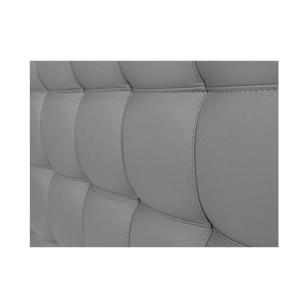 Šviesiai pilka galvūgalio lova "Cosmopolitan design Torino", plotis 202 cm-image-2