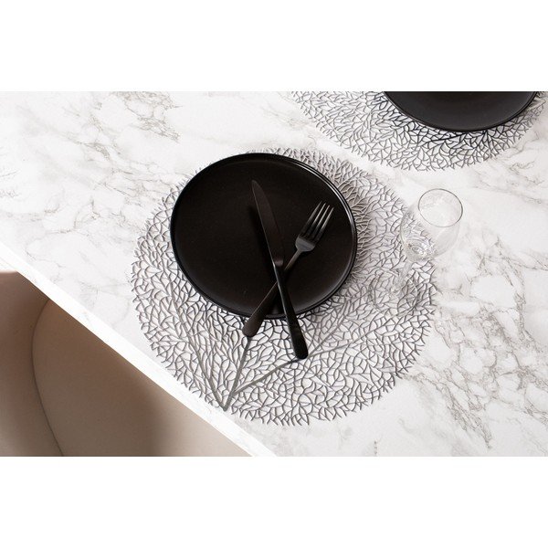 Sidabro spalvos padėkliukas Tiseco Home Studio, ⌀ 38 cm-image-1