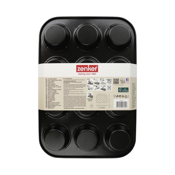 Kepimo forma 12 bandelių Zenker Bake-image-2