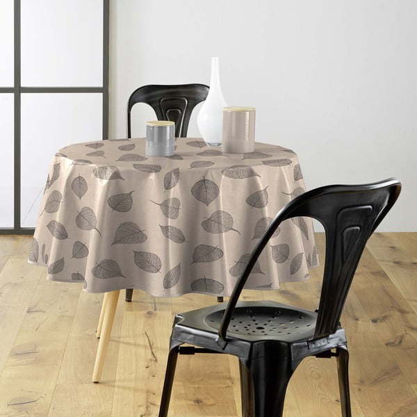 Staltiesė galima plauti ø 160 cm Feuillys – douceur d'intérieur-image-2