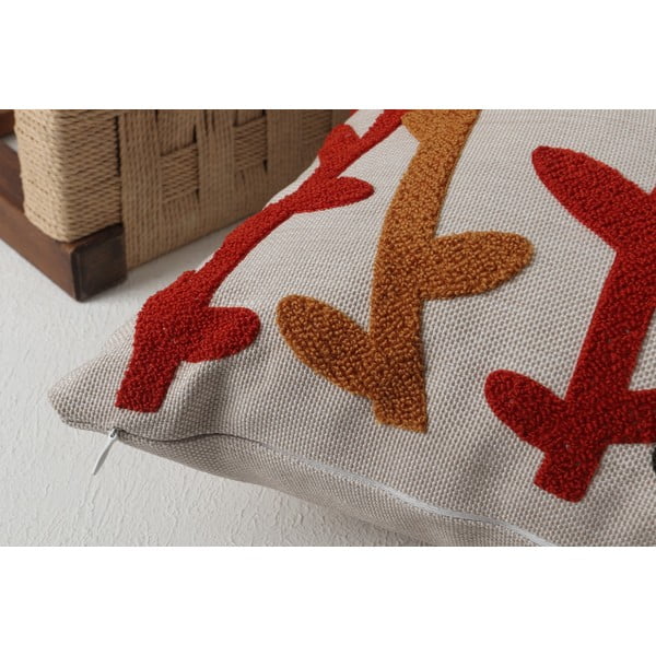 Iš lino dekoratyvinis pagalvės užvalkalas 43x43 cm Ivy – Mioli Decor-image-4