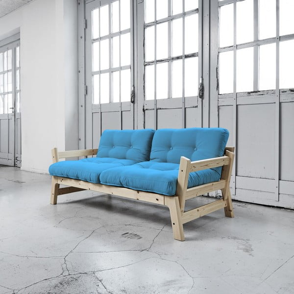 Sofa lova "Karup Step Natural/Horizon Blue