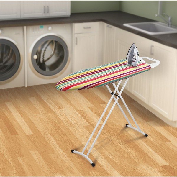 Lyginimo lenta su juodomis neslystančiomis kojelėmis "Domopak Stripes-image-1