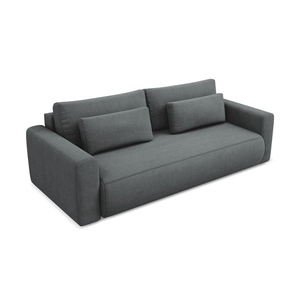 Tamsiai pilkos spalvos sulankstoma/su sandėliavimo vieta sofa 238 cm Kapua – Makamii-image-4