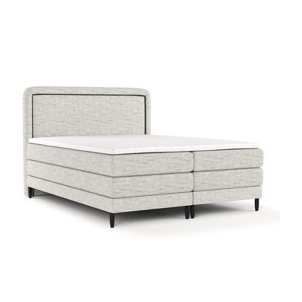 Spyruoklinė lova šviesiai pilkos spalvos 160x200 cm Dove – Maison de Rêve