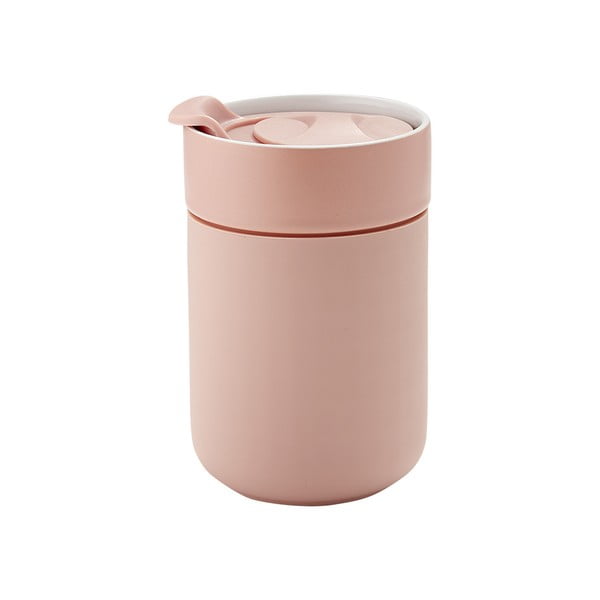 Kelioninis puodelis (ne termo) šviesiai rožinės spalvos 260 ml Eco – Ladelle