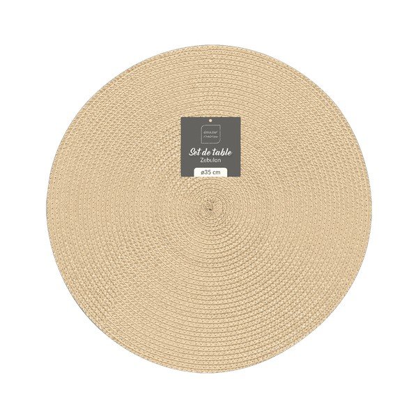 Iš plastiko padėkliukas ø 35 cm Zebulon – douceur d'intérieur-image-3