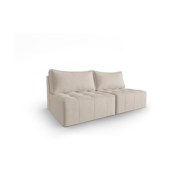 Sofa smėlio spalvos 160 cm Mike – Micadoni Home-image-2