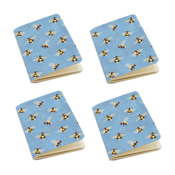 Užrašinės komplekte 192 puslapiai 4 vnt. A6 Bees – Kartos-image-2