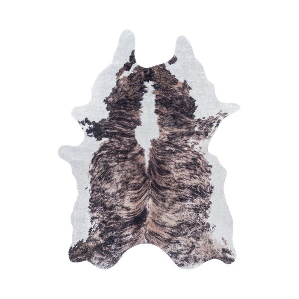 Tamsiai rudos spalvos sintetinė oda 100x135 cm Etosha – Ayyildiz Carpets