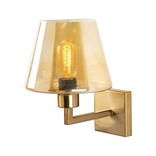 Sieninis aukso spalvos šviestuvas Opviq lights Profilis-image-2