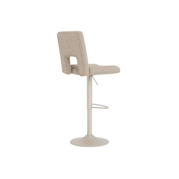 Smėlio spalvos iš audinio baro taburėtės reguliuojamo aukščio/su pasukimo funkcija 2 vnt. (sėdynės aukštis 62 cm) Sylvia – Actona-image-4