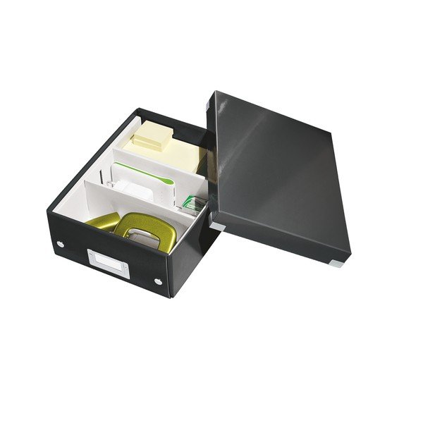 Juoda dėžutė su organizatoriumi Click&Store - Leitz-image-3
