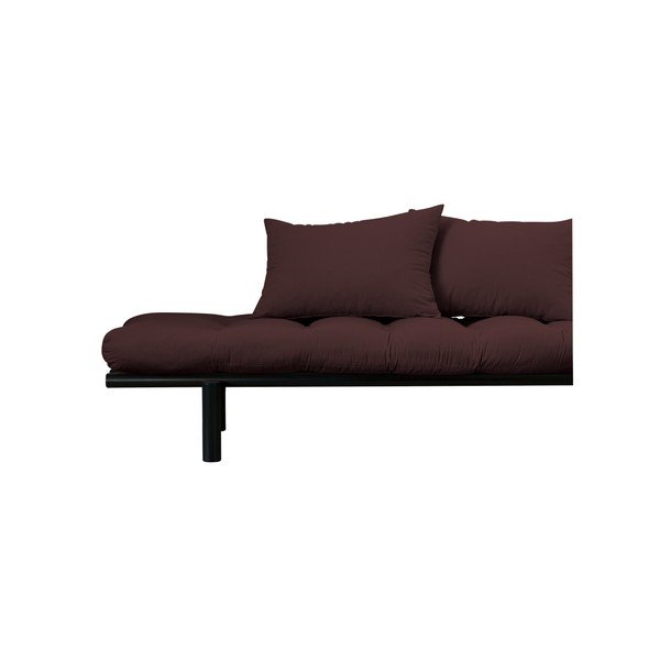 Sofa "Karup Pace" juoda/ruda-image-2