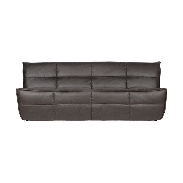 Antracito pilkos spalvos sofa iš dirbtinės odos vtwonen Cluster