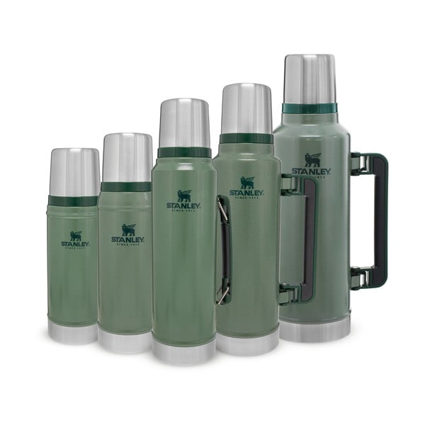 Žalios spalvos iš nerūdijančio plieno termosas 1 l Legendary Classic Hammer Tone Green – Stanley-image-3