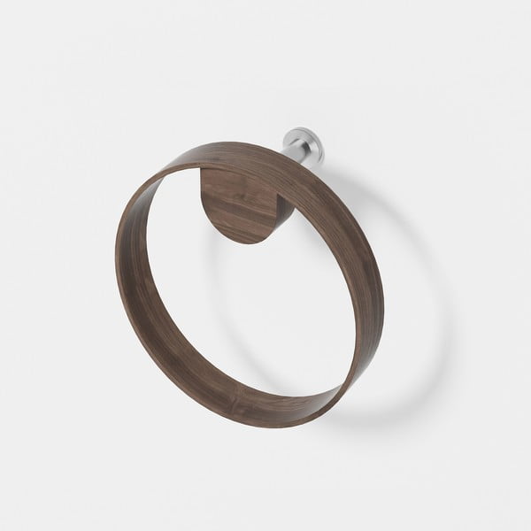 Riešutmedžio medienos rankšluosčių laikiklis Wireworks Yoku-image-1