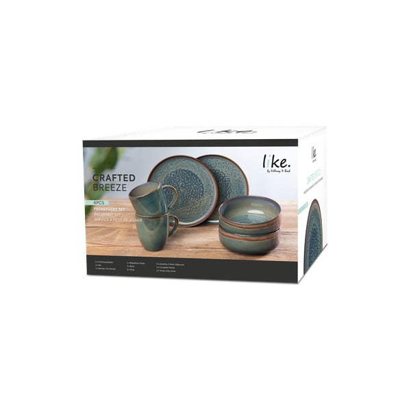 Porceliano indų rinkiniai 6 vnt. Crafted Breeze – like | Villeroy & Boch-image-1