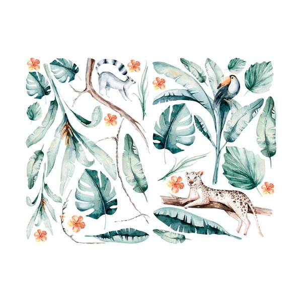 Dekoratyviniai sienų lipdukai Ambiance Tropical-image-4