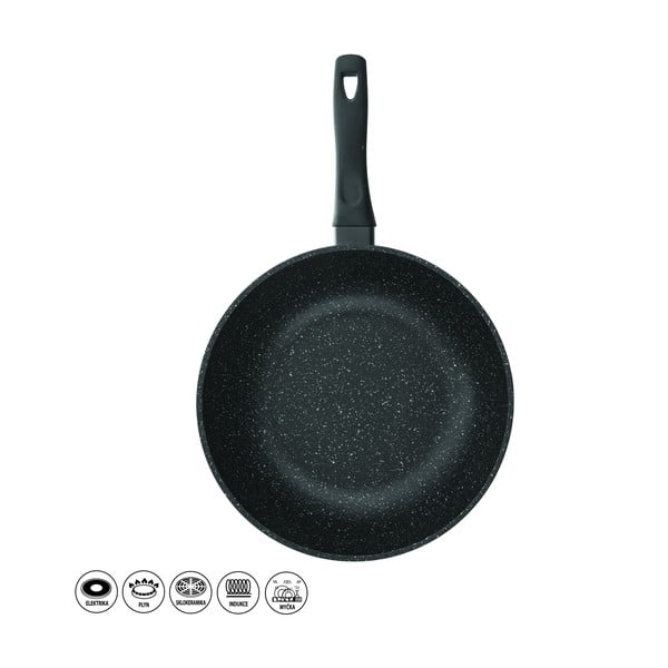 WOK keptuvė su nelimpančiu paviršiumi "Pfluon Granit Orion Grande", ⌀ 30 cm-image-4