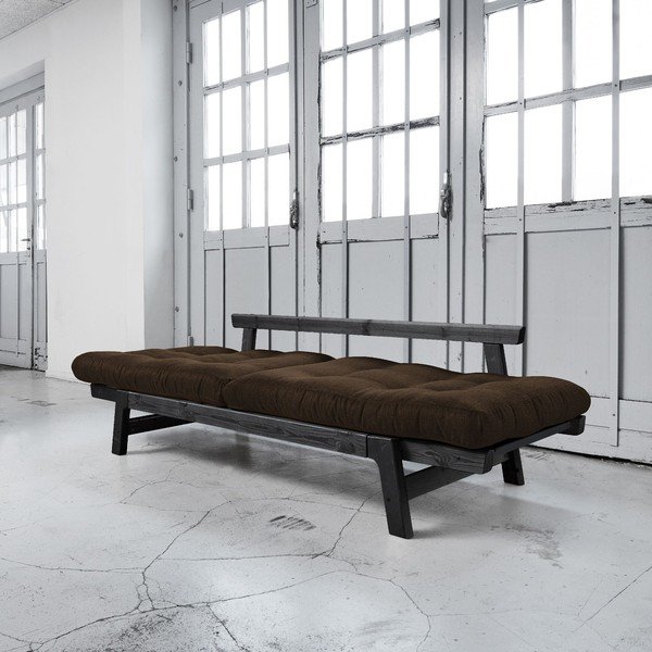 Sofa lova "Karup Step" juoda/šoko ruda-image-2
