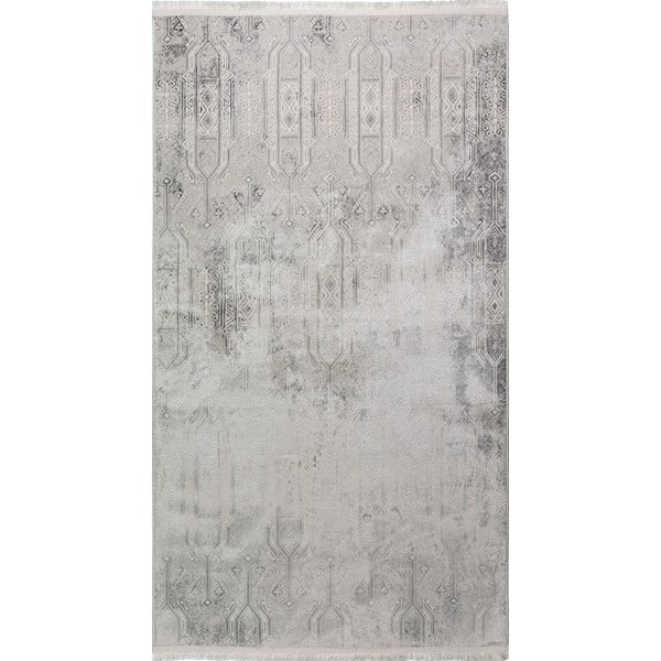 Skalbiamas kilimas šviesiai pilkos spalvos 80x200 cm Gri – Vitaus