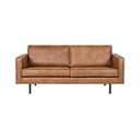 Ruda dirbtinės odos sofa BePureHome Rodeo, 190 cm