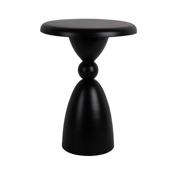Iš metalo apvalios formos šoninis stalas ø 34 cm Folly  – Leitmotiv