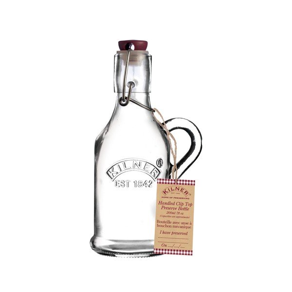 Likerio butelis su spaustuku Kilner, 0,2 l-image-1