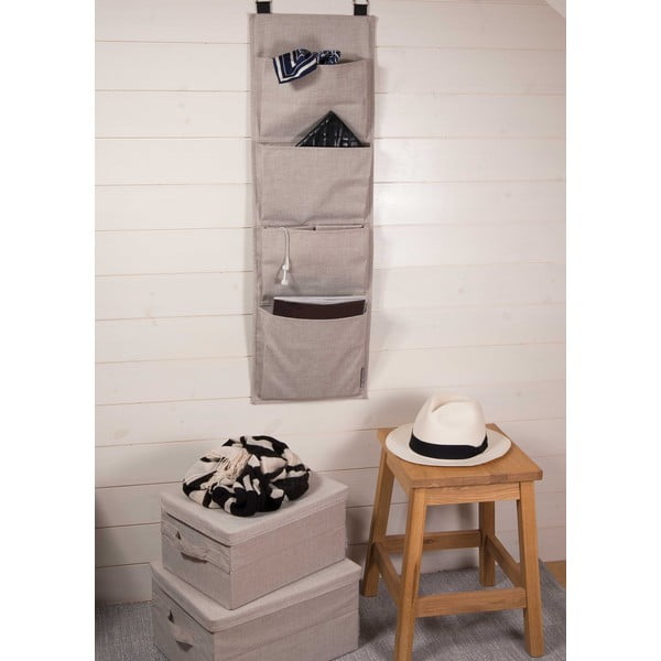 Smėlio spalvos pakabinamas organizatorius Bigso Box of Sweden Hang-image-1