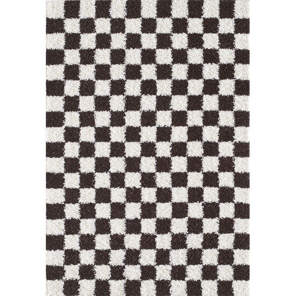 Rudos spalvos/kreminės spalvos kilimas 80x150 cm Grida – ESTE