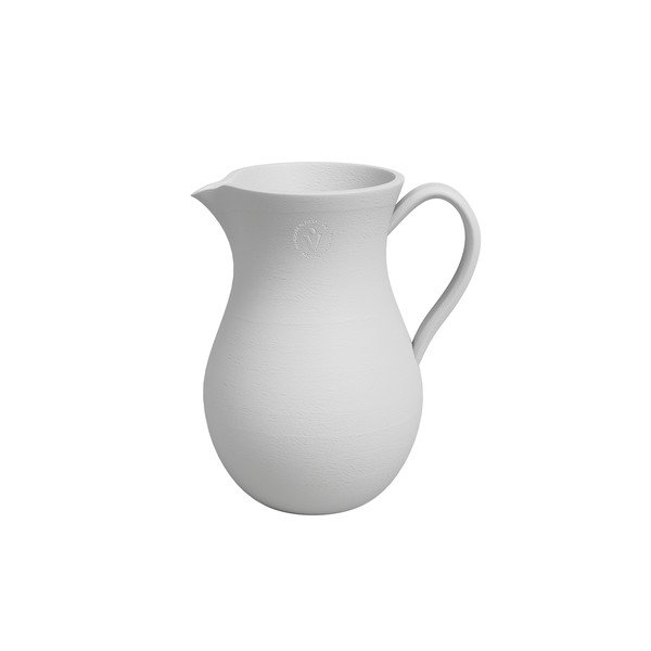 Iš keramikos rankų darbo vaza baltos spalvos (aukštis 30 cm) Harmonia – Artevasi