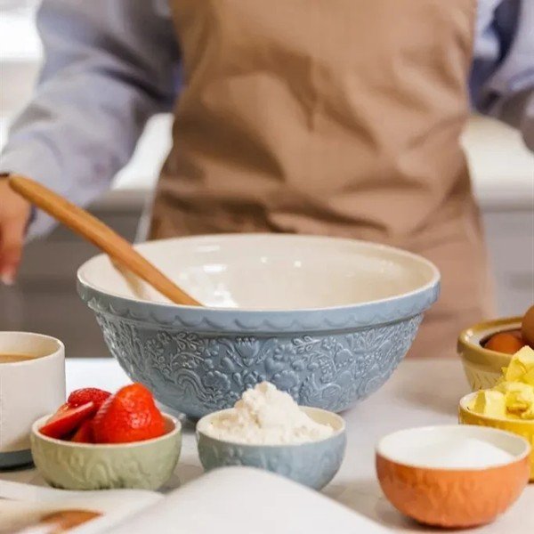 Mėlynos spalvos iš keramikos dubuo ø 26 cm Home to Roost – Mason Cash-image-1