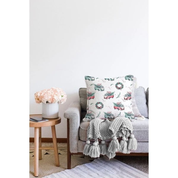 Dekoratyvinis pagalvės užvalkalas su Kalėdų motyvu 43x43 cm – Mila Home-image-2