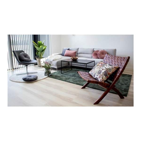 Tikmedžio ir odos sulankstoma kėdė House Nordic Montana-image-1