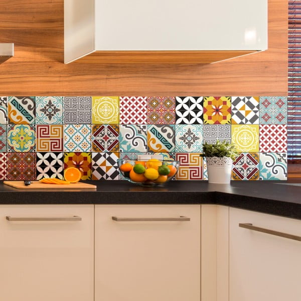 15 sieninių lipdukų rinkinys Ambiance Bistro, 20 x 20 cm-image-4