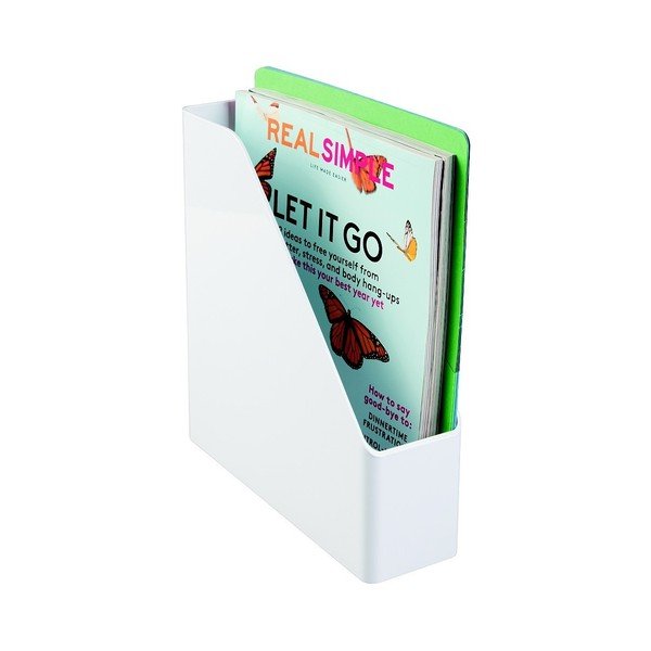 Baltas žurnalų organizatorius InterDesign Linus-image-2