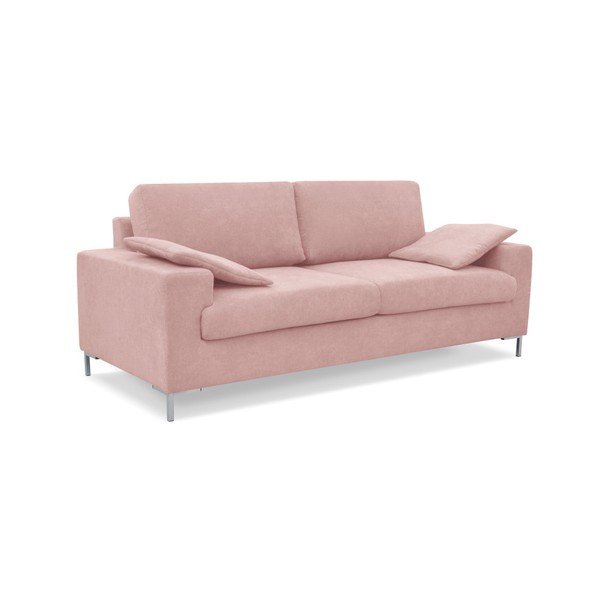 Šviesiai rožinė sofa trims "Cosmopolitan" dizainas Honkongas-image-1