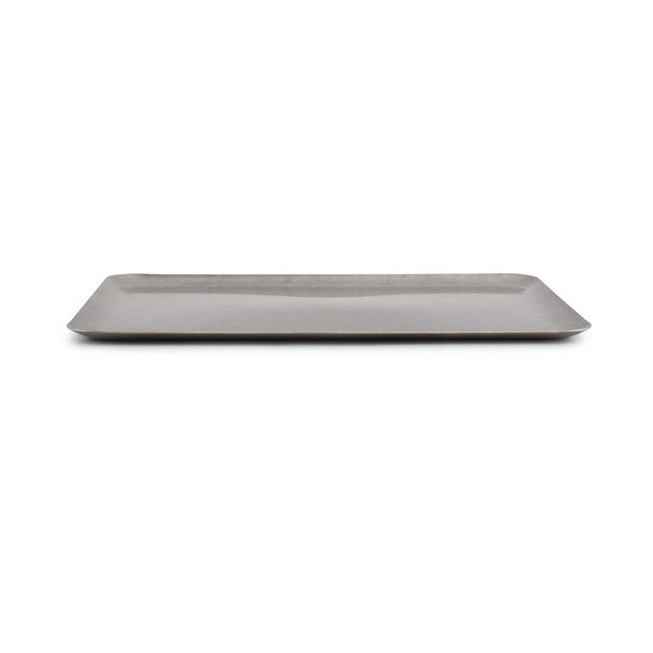 Iš nerūdijančio plieno padėklas serviravimo padėklas 20x30 cm Serve – BonBistro-image-1