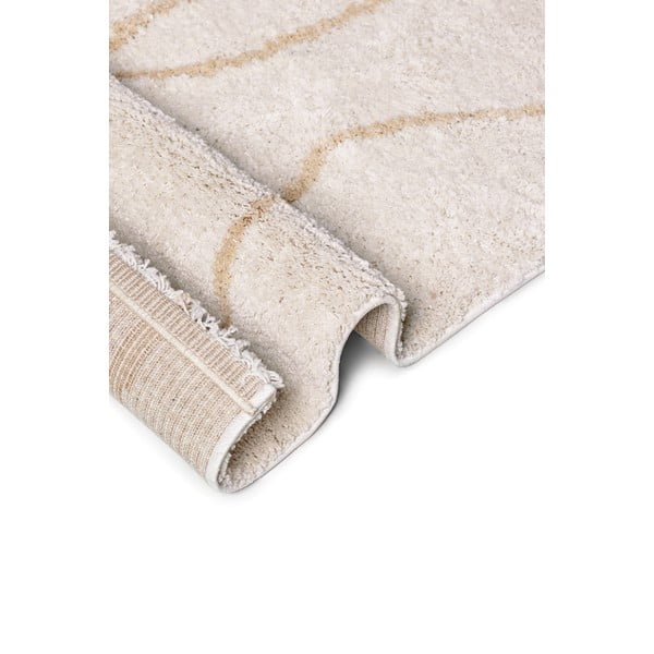 Kreminės spalvos kilimas 80x150 cm Routa – Universal-image-2